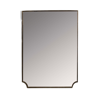 Italian Brass Mirror