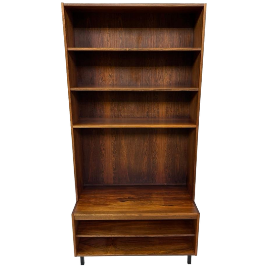 Vintage Kast Palissander Boekenkast Wandkast Jaren 70 Design 1