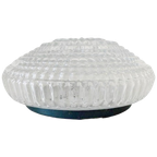 Mid-century Ronde Glazen Plafondlamp Bubbelglas 1960’s thumbnail 1