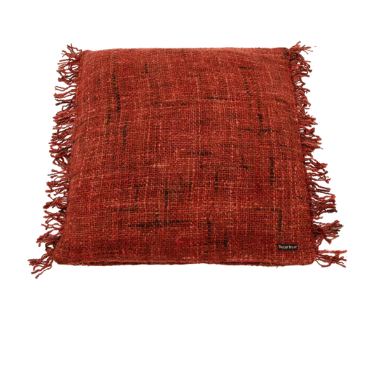 Bazar Bizar | De Oh My Gee Kussenhoes - Kersenrood - 60x60 1