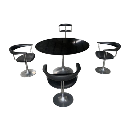 Tulip Tafel En Draaistoelen 1