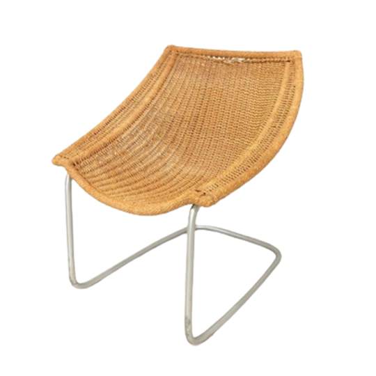 Vintage Fauteuil Stoel Design Bas Van Pelt ? Papercord Stoel 1