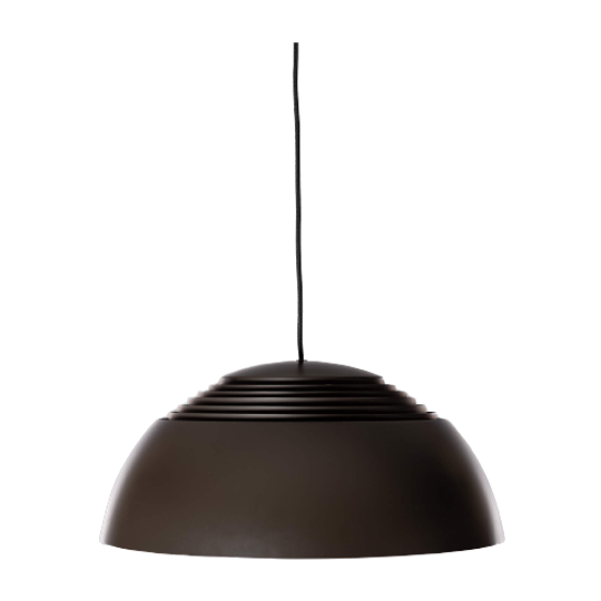 Deens Design Bruine Aj Royal Hanglamp, 1960s 1