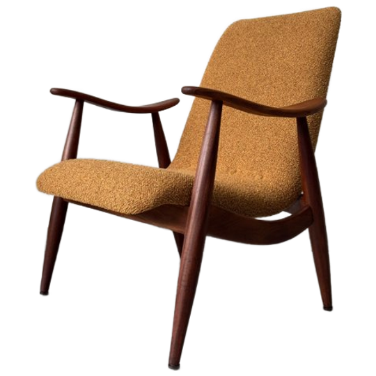 Vintage Louis van Teeffelen Fauteuil 1