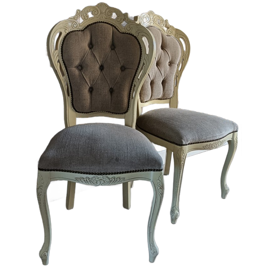 6 X Eetkamer / Tafel Stoelen 1