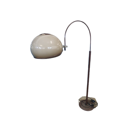 Vintage Dijkstra Staande Booglamp, Mushroom Floor Lamp 60s 1