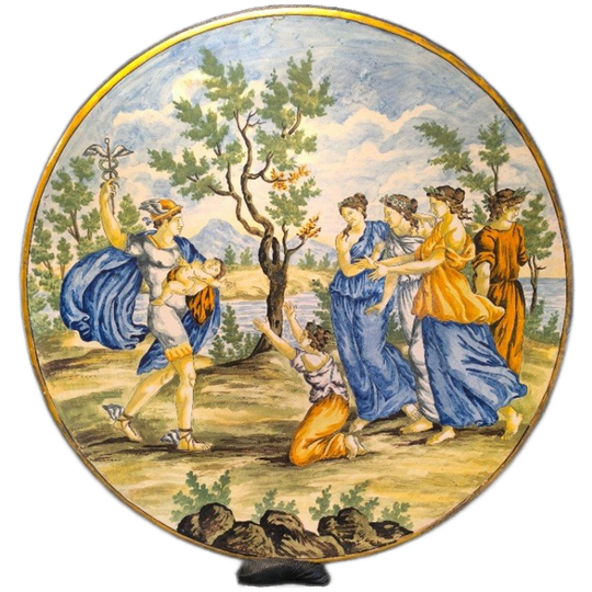 Prachtige Napolitaanse Maiolica 1