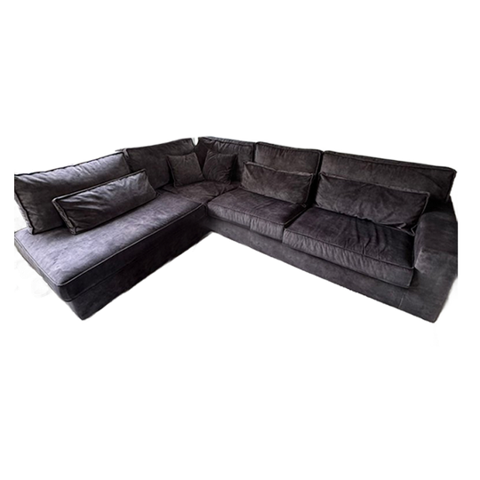 1 Jarige Hoekbank Antraciet 1