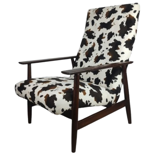 Scandinavische Teakhouten Fauteuil 1960s 1