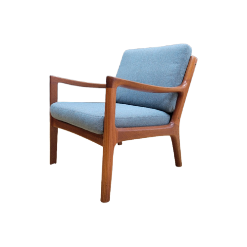 Vintage Senator Chair Van Ole Wanscher Voor France & Son