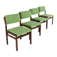 Set Van 4 Pastoe Sa07 Stoelen Eetkamerstoelen New Upholstery Vintage