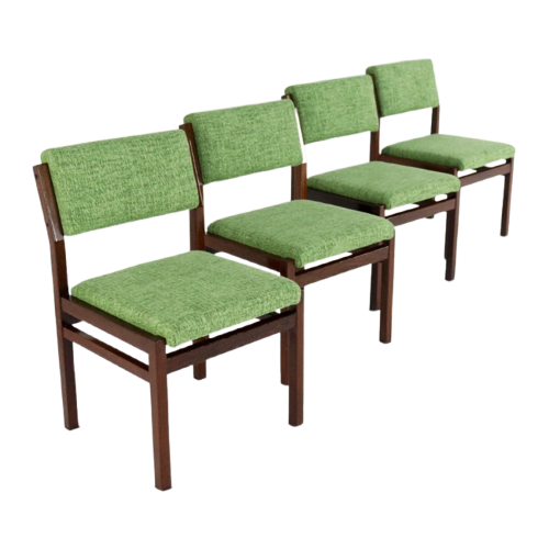 Set Van 4 Pastoe Sa07 Stoelen Eetkamerstoelen New Upholstery Vintage