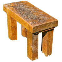 Stoere Houten Kruk