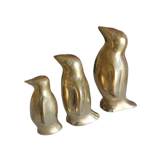 Messing Pinguins Set Van 3 1