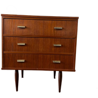 Vintage Houten Ladekast / Commode / Kastje