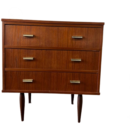 Vintage Houten Ladekast / Commode / Kastje 1
