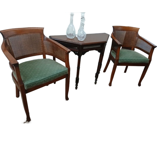 Set Van 2 Schuitema Jugendstil Armleuning Stoelen 1