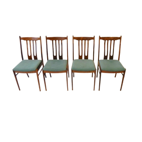 Vintage Stoel Eetkamerstoel Jaren 60 Design Palissander 1