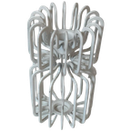 Ehlen Johansson For IKEA - Candle Holder Model ‘tradig’ - Small - White thumbnail 1
