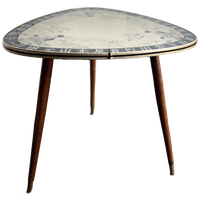 Vintage Tripod Bijzettafel / Side Table Chinese Stijl
