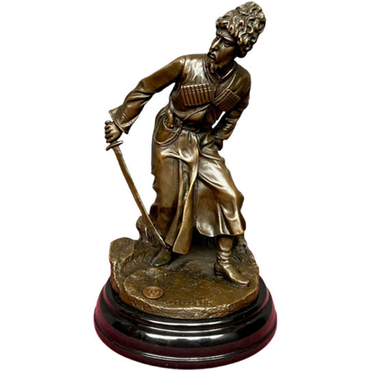 Bronzen Beeld "kozak". 1
