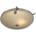 Grote Vintage Bauhaus Stijl Hanglamp Kunststof (diameter: 84cm) Large Round Hanging Light thumbnail 1