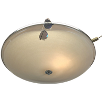 Grote Vintage Bauhaus Stijl Hanglamp Kunststof (diameter: 84cm) Large Round Hanging Light