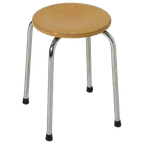 4 X Industrial Stool Dutch Design 1960s thumbnail 1
