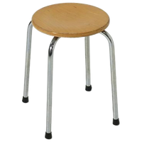 4 X Industrial Stool Dutch Design 1960s