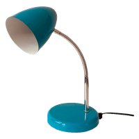 Flexolamp Bureaulamp Turquoise Blauw Retro