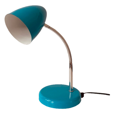 Flexolamp Bureaulamp Turquoise Blauw Retro