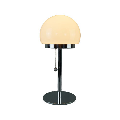 Elegante Franse Art Deco Stijl Tafellamp, Mushroom Lamp