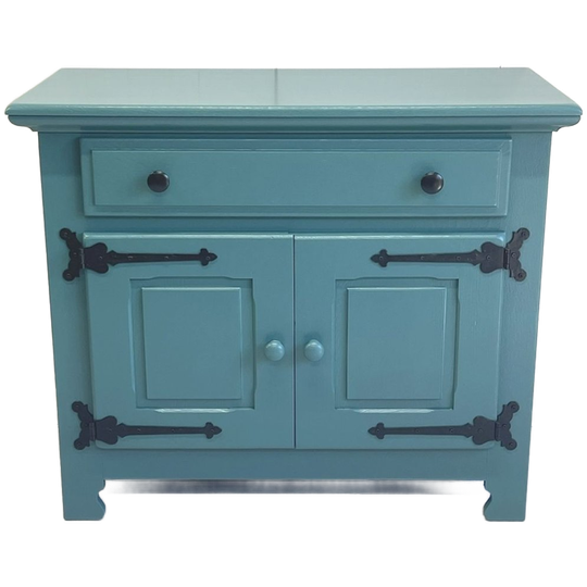 Petrol-groene Commode Restyle Dressoir 1