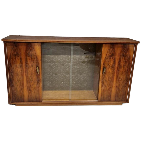 Vintage Bar Barkast Drankkast Wandkast Vitrine 1