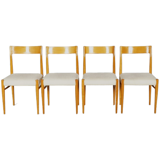 Set Vintage Eetkamerstoelen – Scandinavië – Jaren 60 1