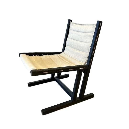 Vintage Casala Canvas Fauteuil Jaren 70 1