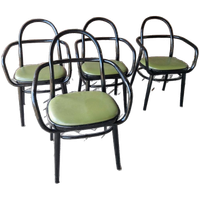 Set Van 4 Radomir Hoffman Ligma Vintage Stoelen Als Thonét