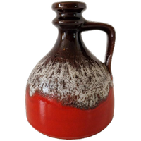 Bay Keramiek Vintage Fles Vaas West Germany