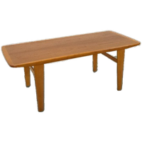 Fineer Salontafel Uit Zweden Vintage