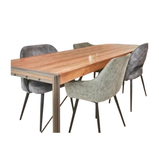 Solid Teak Wood Dining Table From Troubadour 1