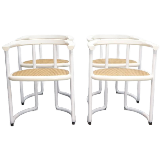 Vintage Eetkamerstoelen| Tito Agnoli Voor Ycami Collection 1