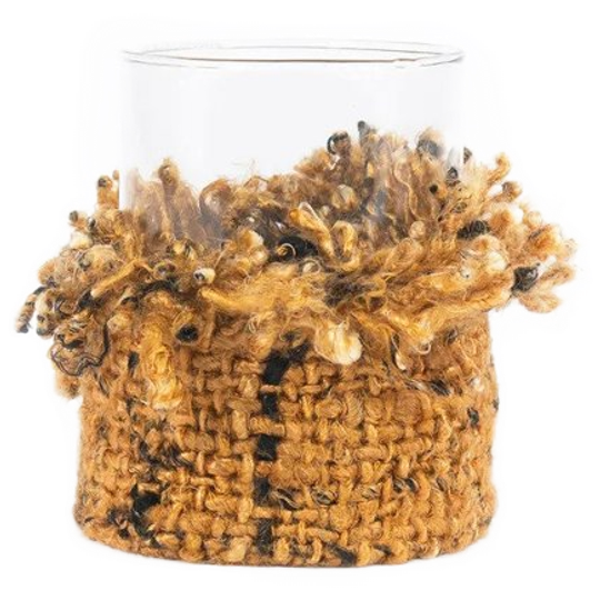 Bazar Bizar | De Oh My Gee Kaarsenhouder - Kaneel Zwart - M 1