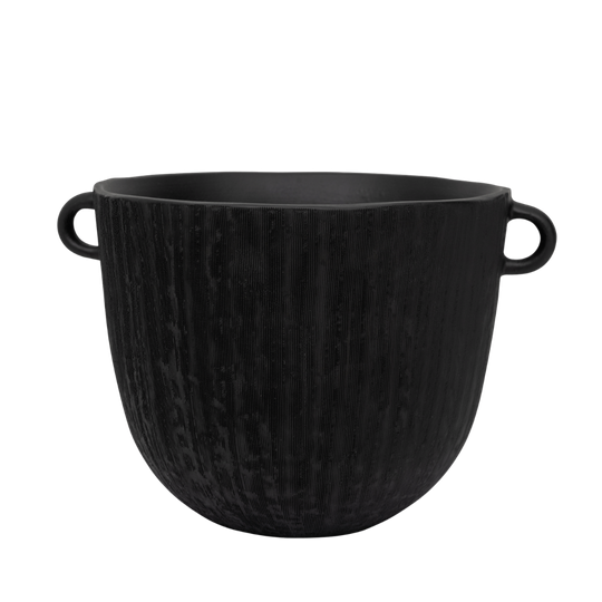 Urban Nature Culture Deco Pot Confit Black 1