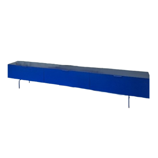 HKLIVING Tv Meubel - Kobalt Blauw 1