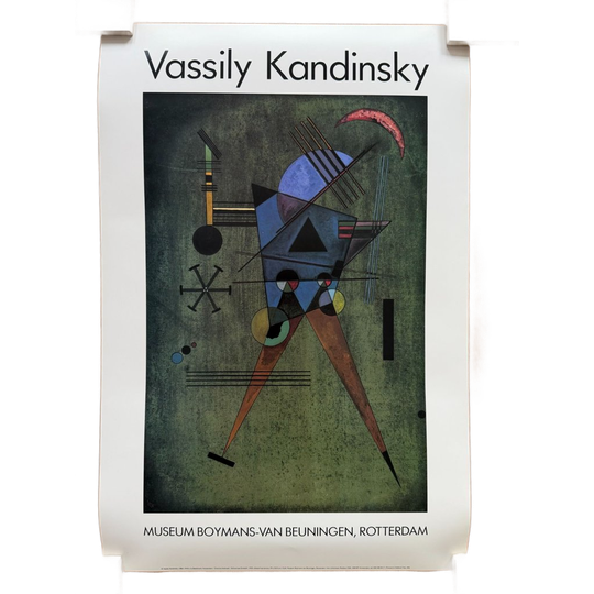 Vassily Kandinsky (1866-1944), Zwarte Driehoek, 1925, Copyright Vassily Kandinsky C/o Beeldrecht Amsterdam....printed In Holland/no 495 1