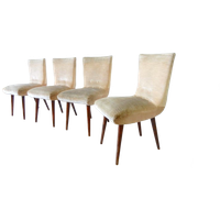 4 X Retro Vintage Stoel Eetkamerstoel Jaren 60 Stoelen