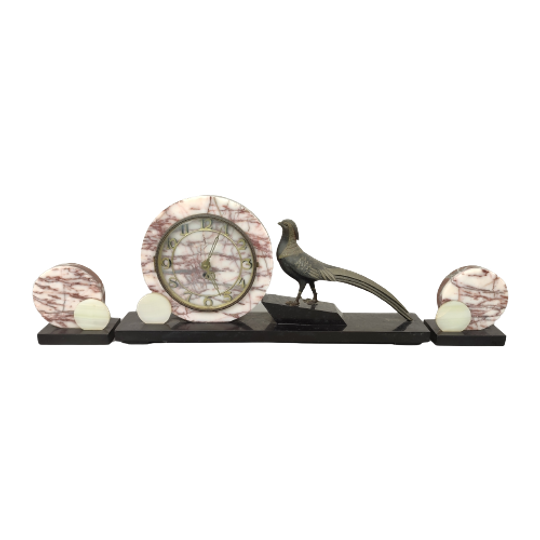 Marmeren Art Deco Klok 1