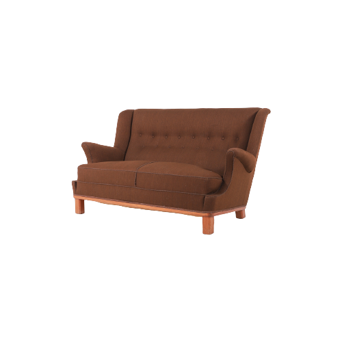 Mid-Century Swedish Modern 2 Seat Sofa, 1950’S