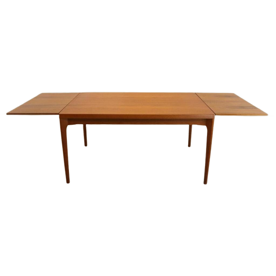 Vintage Eettafel | Uitschuifbaar | Henning Kjaernulf | Vejle Stolefabrik | 1