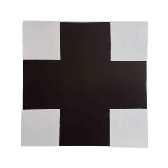K.s. Malevich (1878-1935), Black Cross, 1923, Acteiii Belgium 1